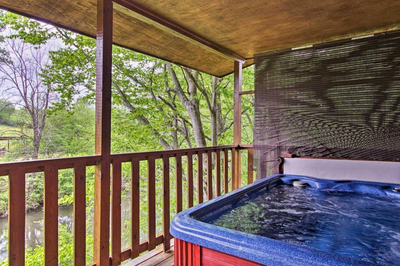 River Rush- Cozy Riverfront Cabin 5 Mi To Pigeon Forge Sevierville Luaran gambar