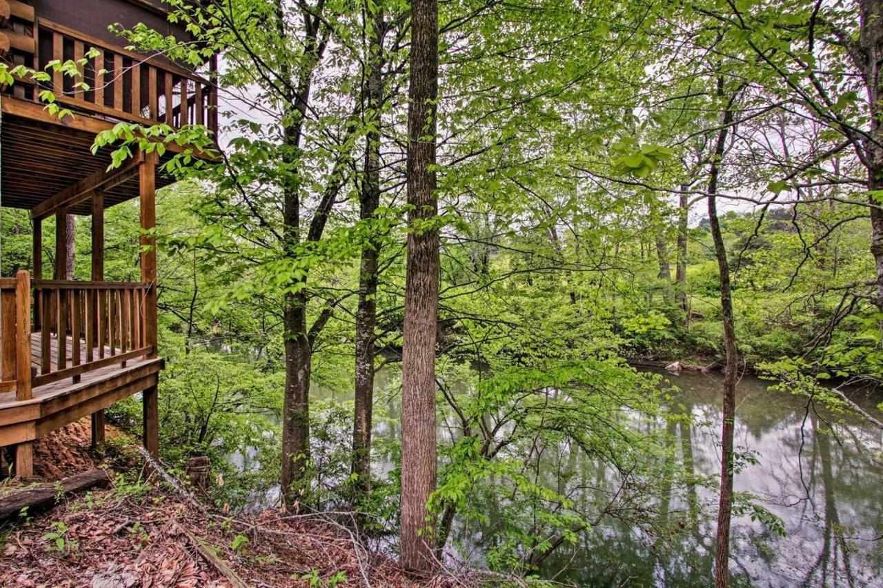 River Rush- Cozy Riverfront Cabin 5 Mi To Pigeon Forge Sevierville Luaran gambar